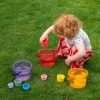 54547 tickit SiliSoft Round Stacking Cups (Rainbow) - Pk7