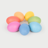 74005 tickit Rainbow Wooden Eggs - Pk7