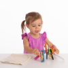 73474 tickit Rainbow Wooden Keys - Pk11 + lace