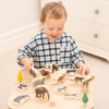 73572 tickit Wooden Wild Animal Blocks - Pk15