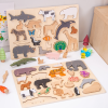 42003 Animal Kingdom Puzzle- Pk40 + 2 trays