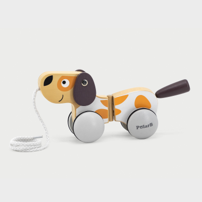 76147 PolarB Pull Along Puppy