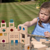 73596 tickit Wooden Building Gem Blocks - Pk82 + tray