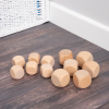 73923 tickit Natural Wooden Cubes (50mm) - Pk6
