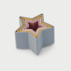 54533 tickit SiliSoft Star Stacking Cups (Earth) - Pk5