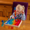 73590 tickit Gem Circle Mirror Tray - Pk100 + tray