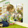 72406 tickit Large 4-Dome Acrylic Mirror Panel - 490mm 