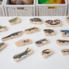 73570 tickit Wooden Reptile & Amphibian Blocks - Pk15