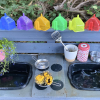 73113 tickit Translucent Colour Funnel Set - Pk6