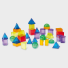 73075 tickit Translucent Geometric Shapes - Pk36