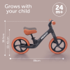 75502 tickit Whizz Balance Bike - Black