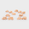 73498 tickit Natural Wooden Vehicles Set - Pk12