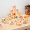 74077 tickit Wooden Kaleidoscope Blocks - Pk20