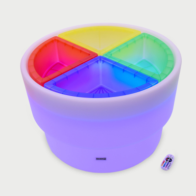Discovery Glow Water Table + Colour Quadrant Trays