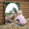 72412 tickit Giant Single Dome Acrylic Mirror Panel - 780mm 