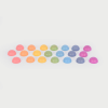 73985 tickit Rainbow Wooden Semispheres - Pk21