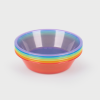 73117 tickit Translucent Colour Sorting Bowls - Pk6