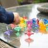73153 tickit Translucent Colour Spinners - Pk36