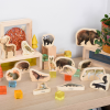 73604 tickit Wooden Forest Animal Blocks - Pk15