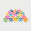 73480 tickit Rainbow Wooden Stars - Pk21