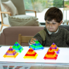 73147 tickit Translucent Colour Pyramid Builder - Pk30
