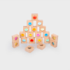 74077 tickit Wooden Kaleidoscope Blocks - Pk20