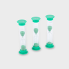 92001 tickit Mini Sand Timers - 1 Minute (Green) Pk3