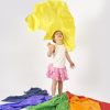 74065 tickit Rainbow Habutae Fabric - Pk7