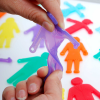 54513 tickit SiliShapes® Linking People - Pk36