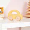76179 PolarB Wooden Car - Yellow