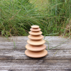73424 tickit Natural Wooden Buttons - Pk7
