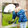 72412 tickit Giant Single Dome Acrylic Mirror Panel - 780mm 