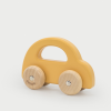 76179 PolarB Wooden Car - Yellow