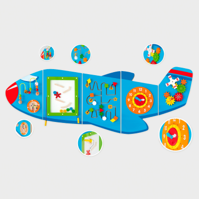 76083 Viga Aeroplane Activity Wall Panels