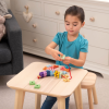 73564 tickit Rainbow Wooden Lacing Shapes - 28 pieces + 1 lace.