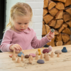 54569 tickit SiliSoft Woodland Mushroom Set (Earth)- Pk12