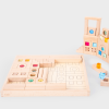 73596 tickit Wooden Building Gem Blocks - Pk82 + tray