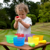 73157 tickit Translucent Colour Pouring Bowls - Pk6