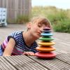 73422 tickit Rainbow Wooden Buttons - Pk7