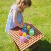 73145 tickit Translucent Colour Stacking Cups - Pk9
