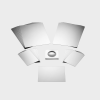 48328 tickit Double-Sided Mirror 190 x 145mm