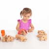 73498 tickit Natural Wooden Vehicles Set - Pk12