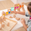 73546 tickit Wooden Building Gem Blocks - Pk39 + tray