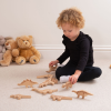 74061 tickit Wooden Dinosaur Blocks - Pk10