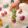 73999 tickit Rainbow Wooden Nuts & Bolts - Pk21
