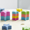 73480 tickit Rainbow Wooden Stars - Pk21