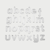72399 tickit Mirror Letters Lower Case - Pk26